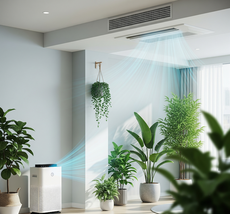 Air purifiers in the home setting